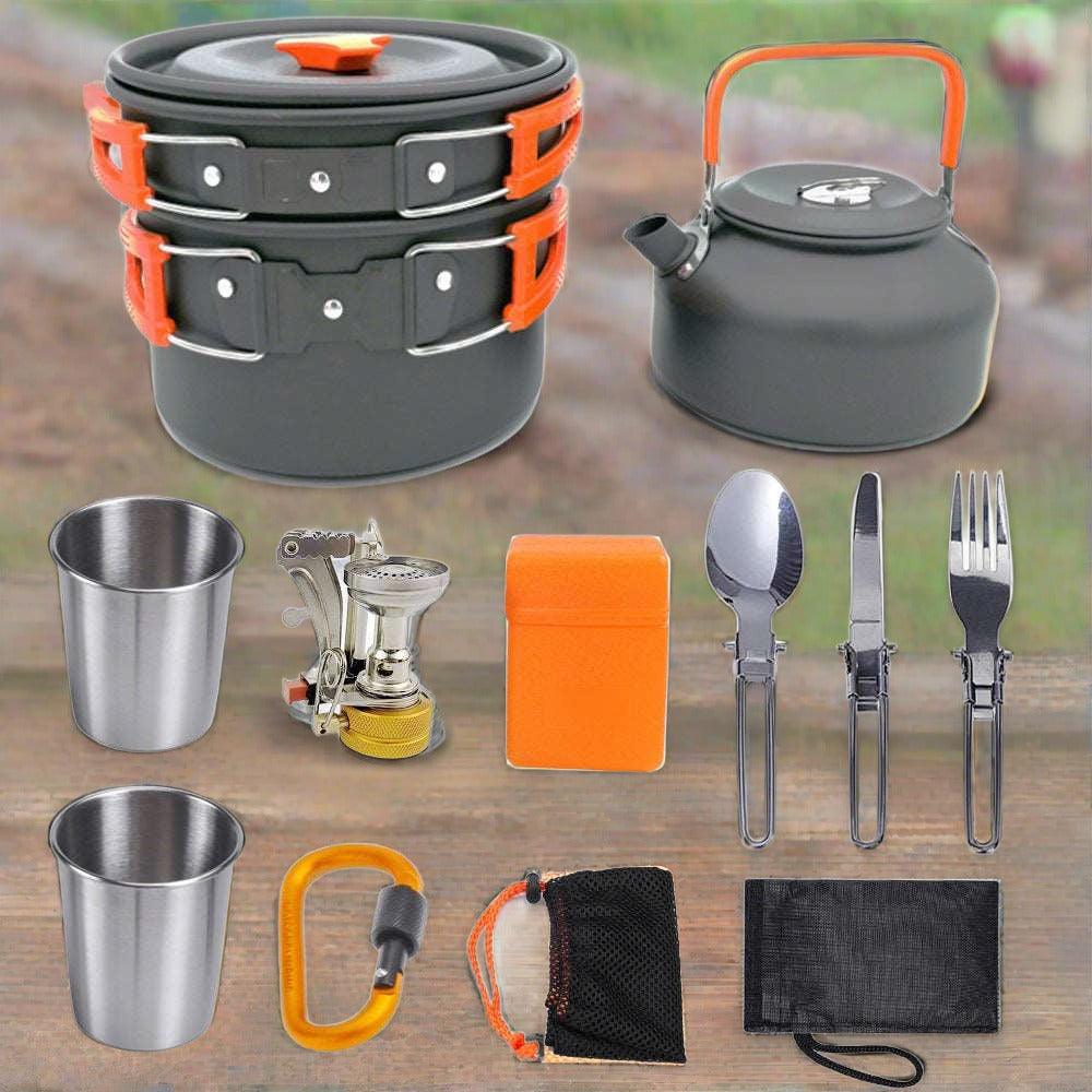 Portable camping cooker stove