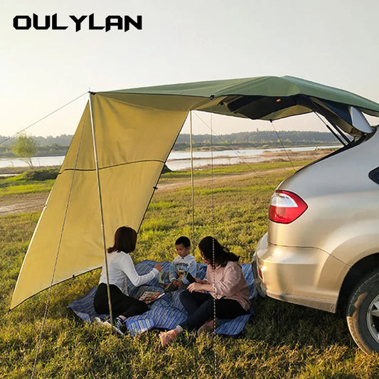 Outdoor Camping Car Awning Side Shade