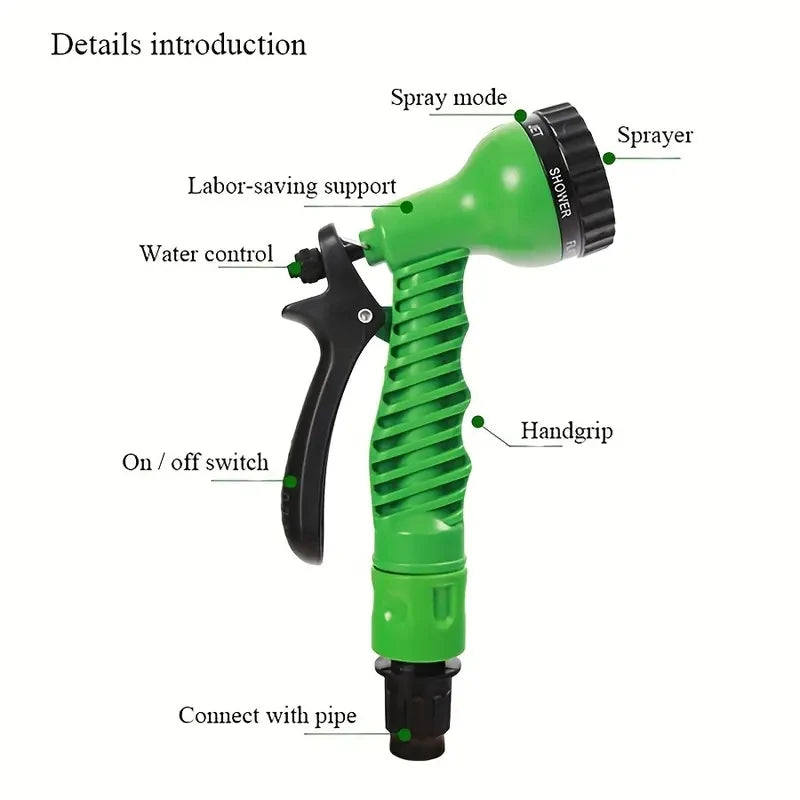 High-Pressure Expandable Car Wash Hose