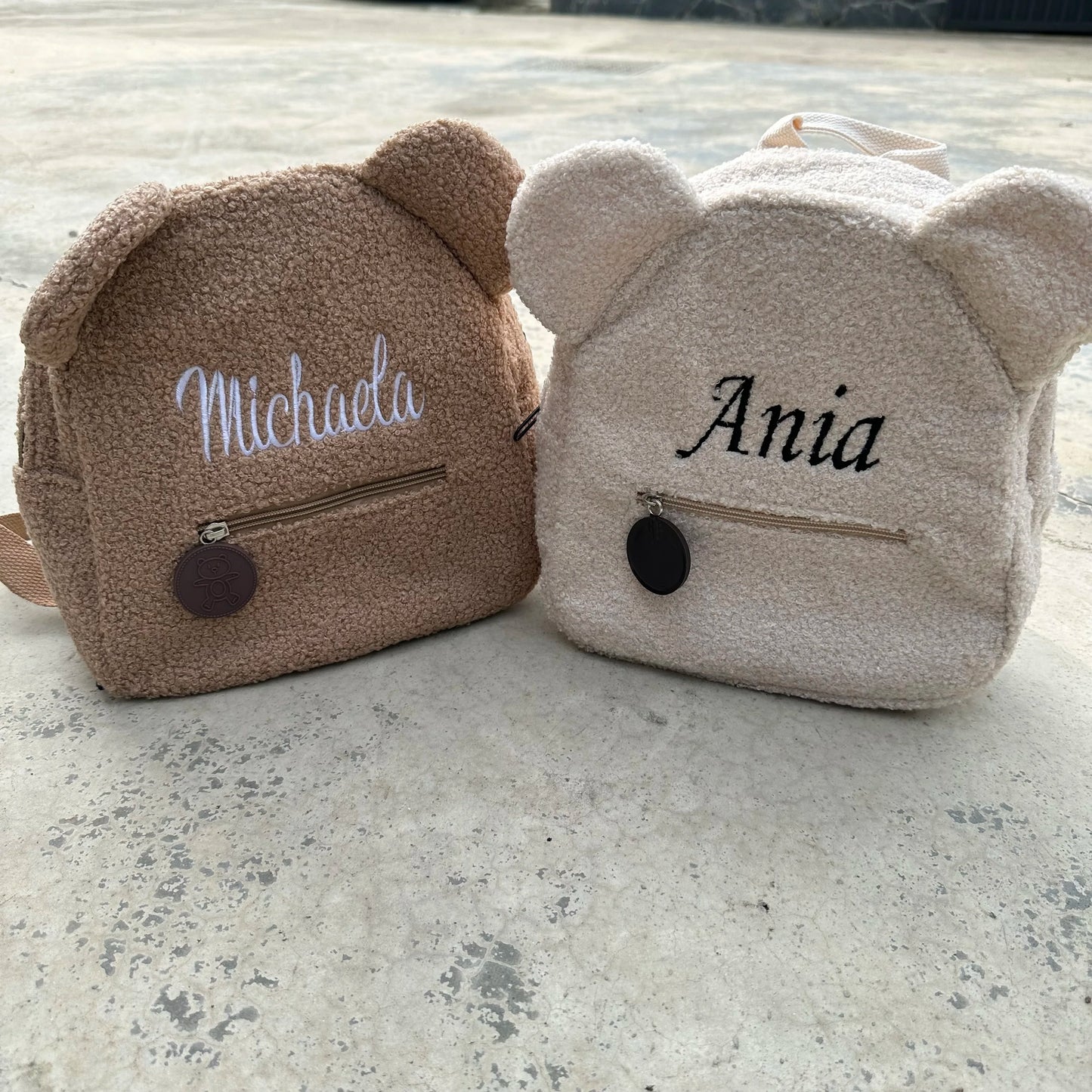 Embroidered Personalized Lightweight Plush Bag